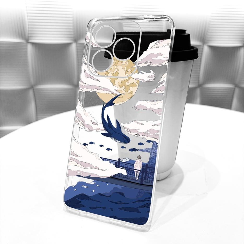 For Honor X8d 4G Case Cool Fashion Painted Cover 6.77'' Soft Silicone Phone Case For Honor X8d X 8d HonorX8d 4G Back Cover Coque