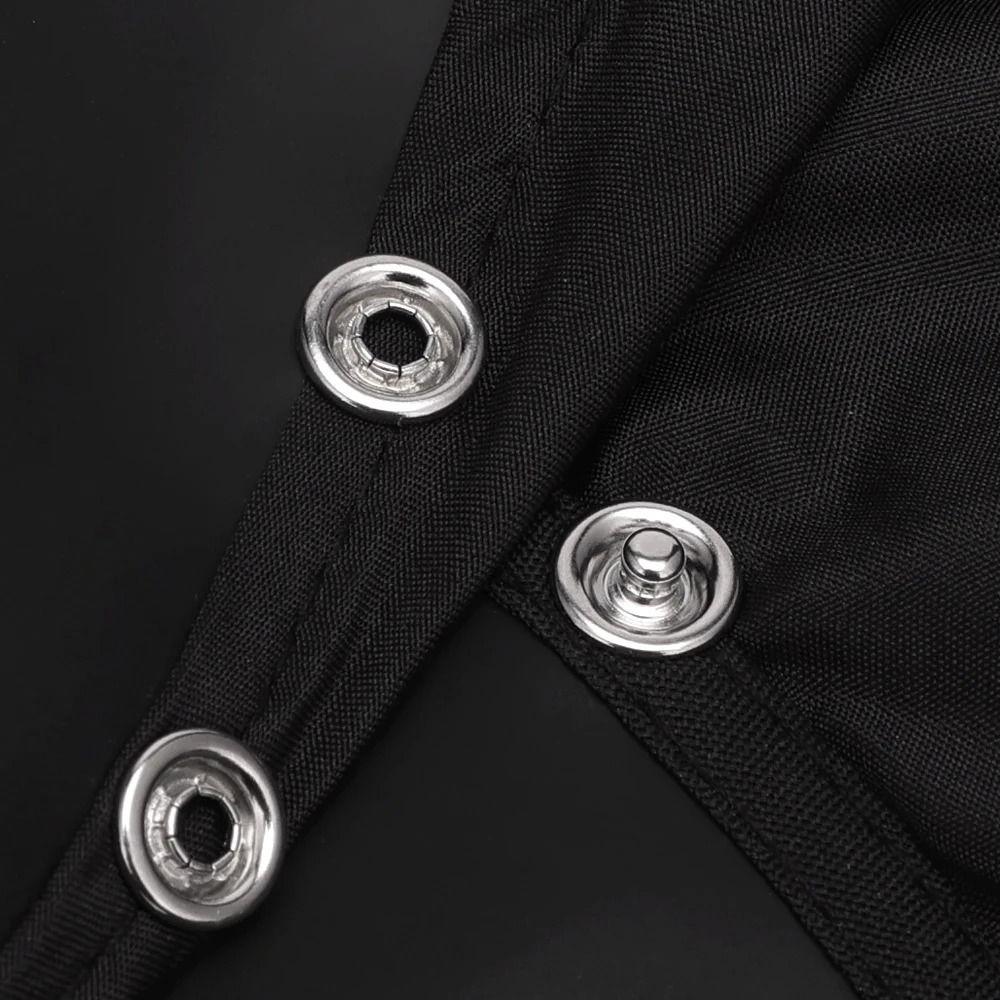 Silicone Neckline Haircut Cloth Hidden Buckle Hairdress Gown Durable Hairdressing Coat