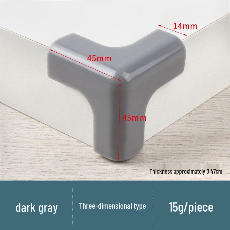 Verdickte Anti-Kollisions-Eckenschützer für Tische - Babysicherheit Glas Kantenschutz