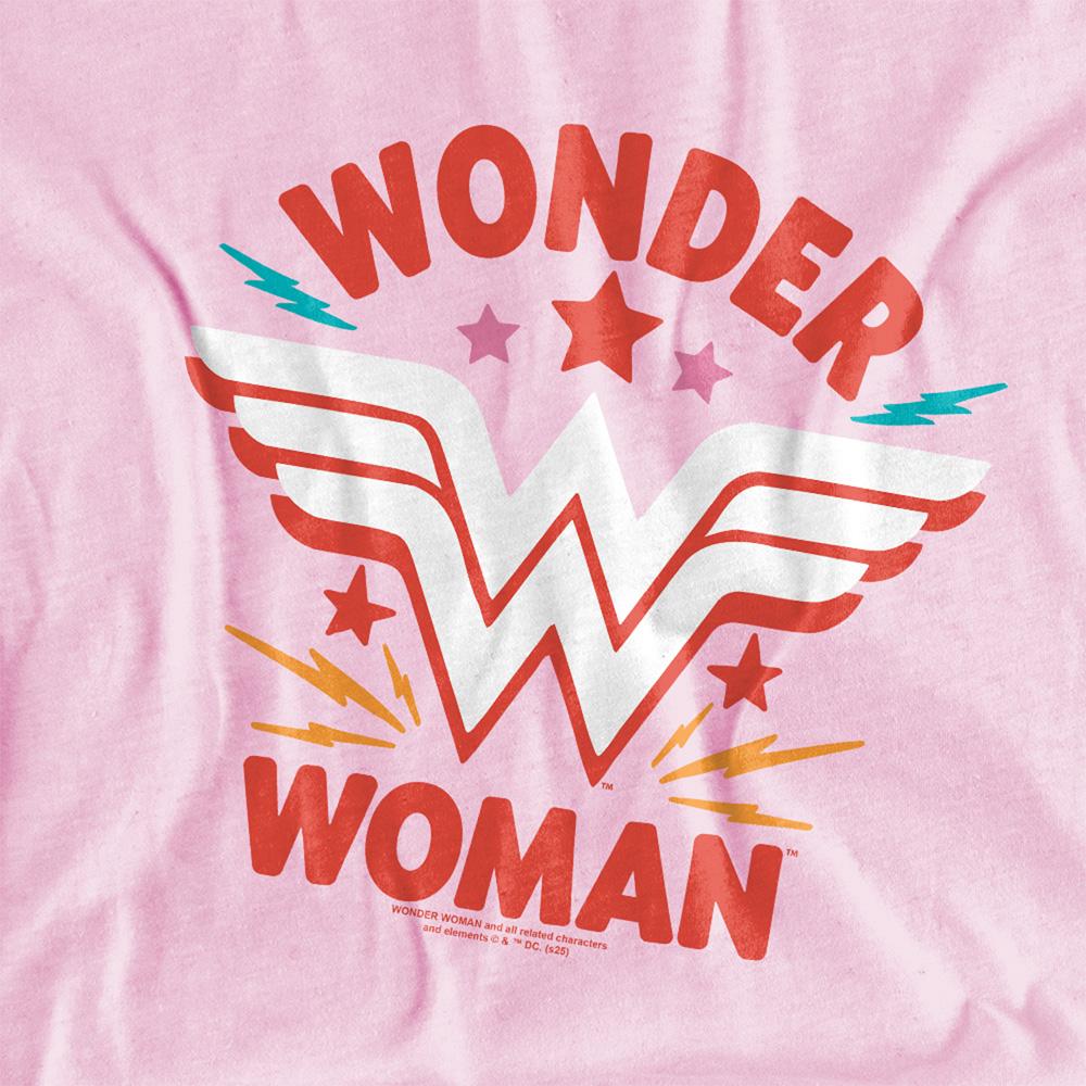 Wonder Woman Childrens/Kids Chunky Logo T-Shirt