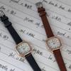 Retro Exam Watch Female Student High Value Light Luxury British Small Fragrant Style Small Dial Women'S Quartz Watch