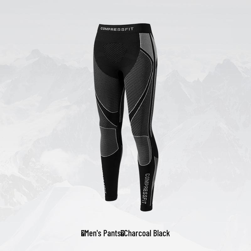 

Унисекс быстросохнущий лыжный костюм: Влагозащитный компрессионный базовый слой для занятий спортом на открытом воздухе M