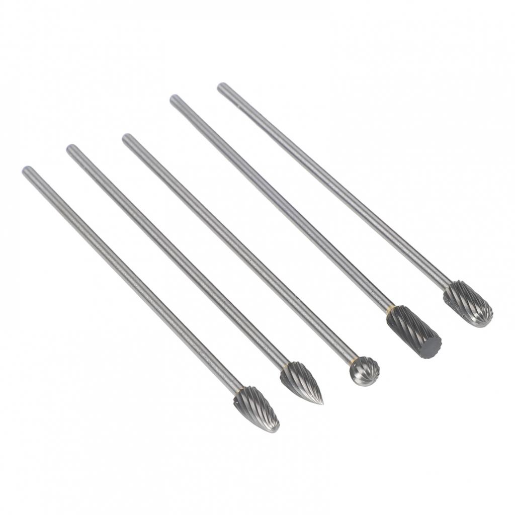 Milling Cutters Rotary Tools Set Solid Carbide Burrs High Abrasion Resistance