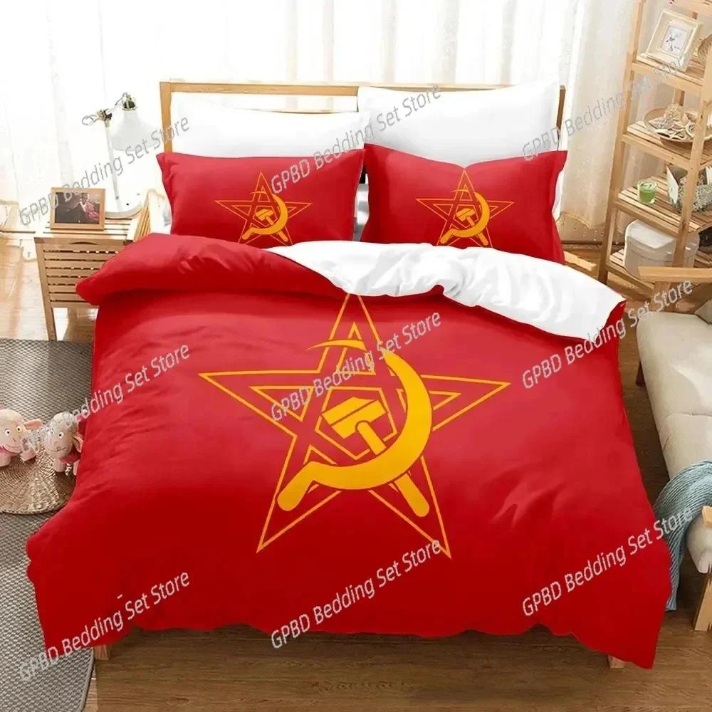 3D Print Morocco Flag Bedding Set For Bedroom Soft Modern Bedspreads Comefortable Kids Duvet Cover Quilt Cover And Pillowcase