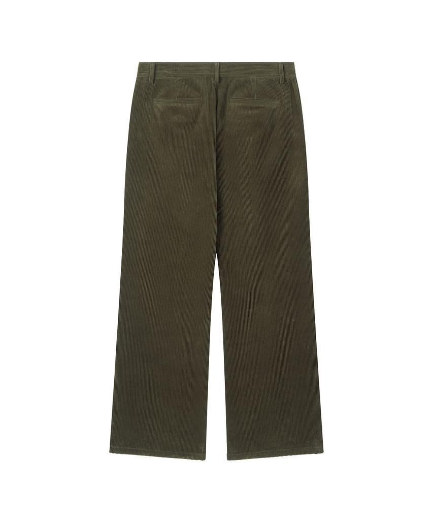 Lollingseutyudio Corduroy Flared Pants Olive