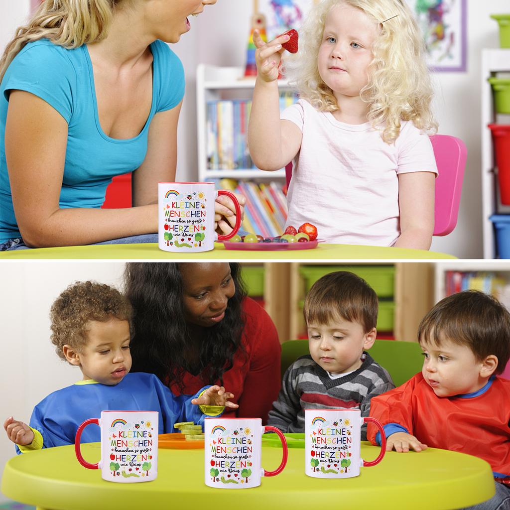 1 StüCke Bedruckte Tasse Kaffeetasse Erzieherin Tasse Geschenk Danke DankeschöN Abschiedsgeschenk FüR Erzieher Zum Kindergarten