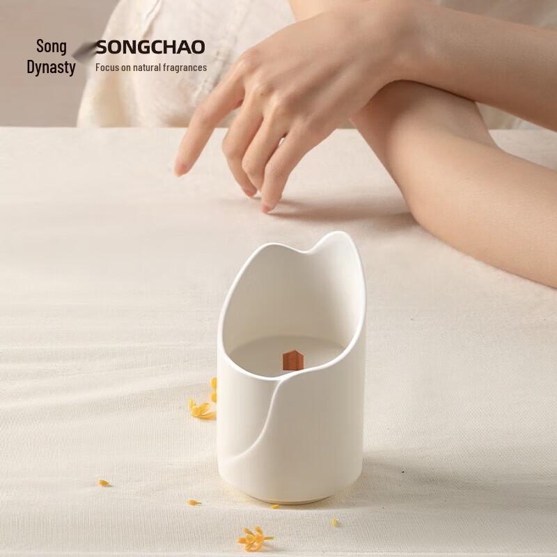 Jingdezhen White Porcelain Scented Candle Gift Set
