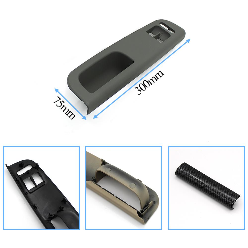 LHD 2-doors Inside Door Pull Grab Handle Window Switch Panel Bezel Trim For Volkswagon Golf 4 MK4 Jetta Passat Bora 1999-2004