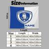 Custom Name Sheffield Wednesday Printed Tapestry – Wall Hanging for Bedrooms, Dorms, and Home Decor