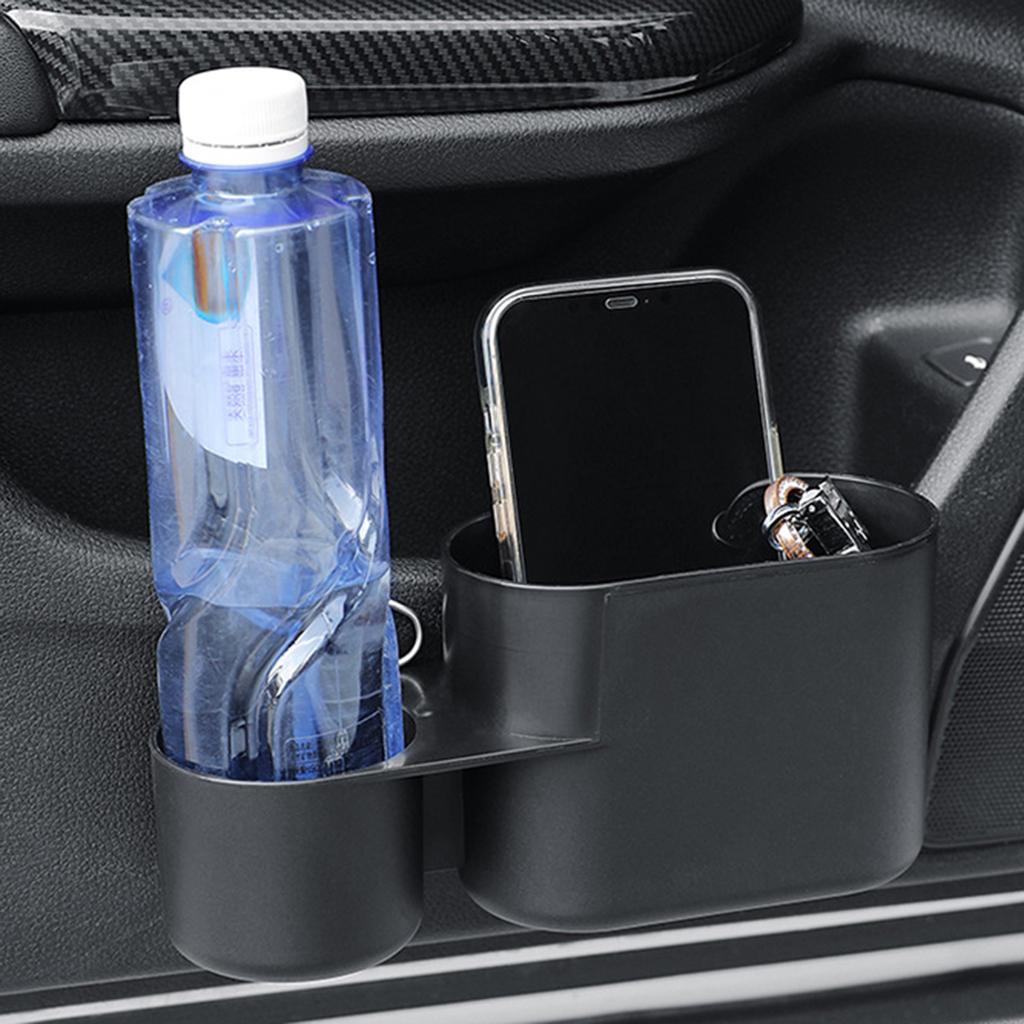 Car Trash Bin Water Bottle Holder Waterproof Car Door Storage Box Garbage Container Auto Interior Accessory