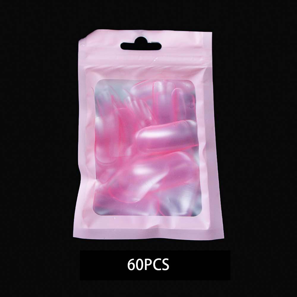 60/150/300 Buc. Tips Unghii Presate Acoperire Completă Stiletto Migdală Pătrată Sicriu French False False Soak Off Gel Tips Extensie Unghii Capsulă