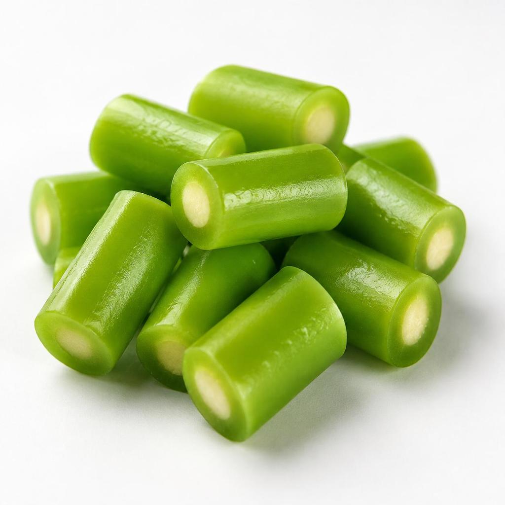 YEM Apfel-Geschmack Würfel gefüllte Gummibonbons 70g