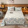Color Flowers Pattern Blanket Lightweight Fluffy Plush Floral Printed Super Soft Flannel Throw Blanket for Bed Sofa and Travel