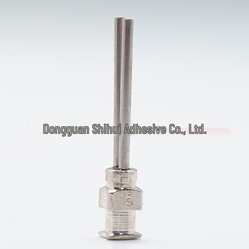 Stainless Steel 37mm Double-Tube Glue Dispensing Needle Valve