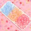 50pcs/Lot Color Lampwork Flower Beads Glass Bell Orchid Spacer Bead Caps for DIY Charm Bracelet Necklace Jewelry Making Findings