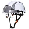 PerldVerge Work Lightweight Dual Visor Protection OSHA Adjustable Head ANSI Class Suspension EN397 Compliant Helmet, Industrial/Construction Helmet,