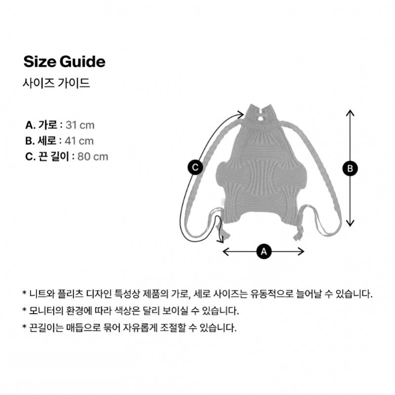 Pleatsmama Glitter Black Brown New Bow Backpack