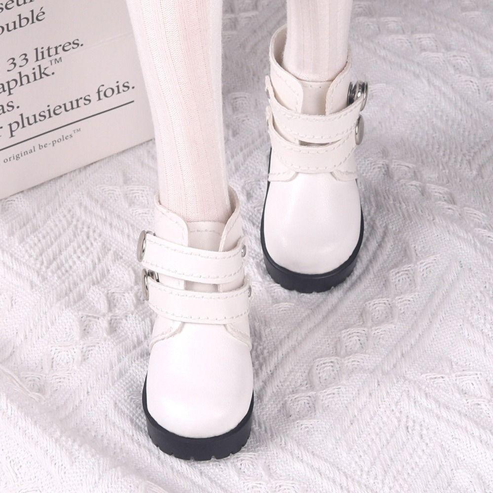 For 1/6BJD Doll PU Leather Doll Wearing Shoes 1/3 Doll Boots Fabric Shoes Play House Accessories
