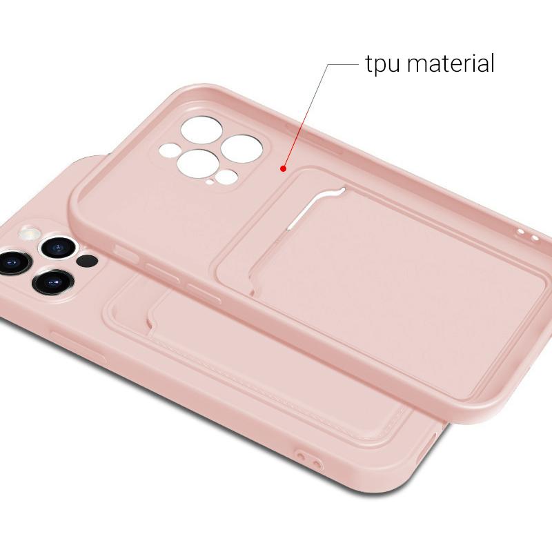 Card Holder Case For Iphone 11 Cases Card Slot Silicone Funda Iphone 14 12 13 Pro Max 13 Mini Xr 7 8 Plus Se 2022 X Xs Max Cover