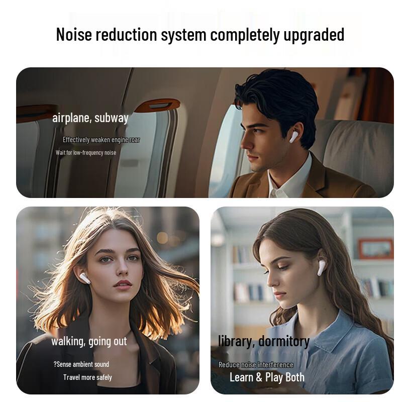 Bach John T2 True Wireless Semi-in-ear Bluetooth Earbuds