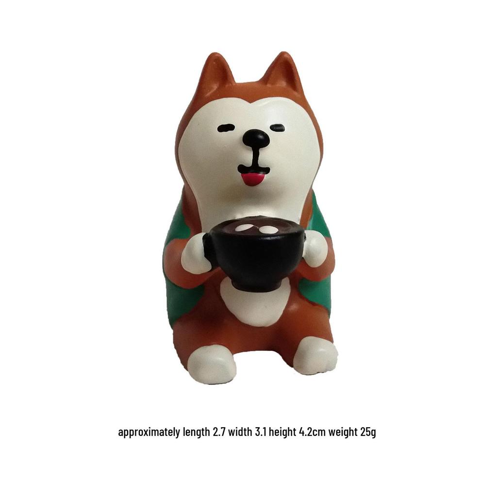 Japanese Cat Zakka Car Ornament - Cute Photo Decorative Mini Resin Craft