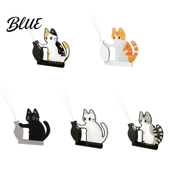 3D Fridge Magnet Vase Locker Holder Magnet Refrigerator Cat Whiskers Furs Keepsake Pet Memorial Decoration for Home Kitchen Magnetic