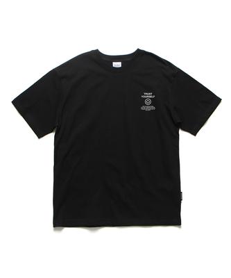 ABNORMALTHING Smile Oversized T-Shirt Black (Smile Today T-Shirt Black)