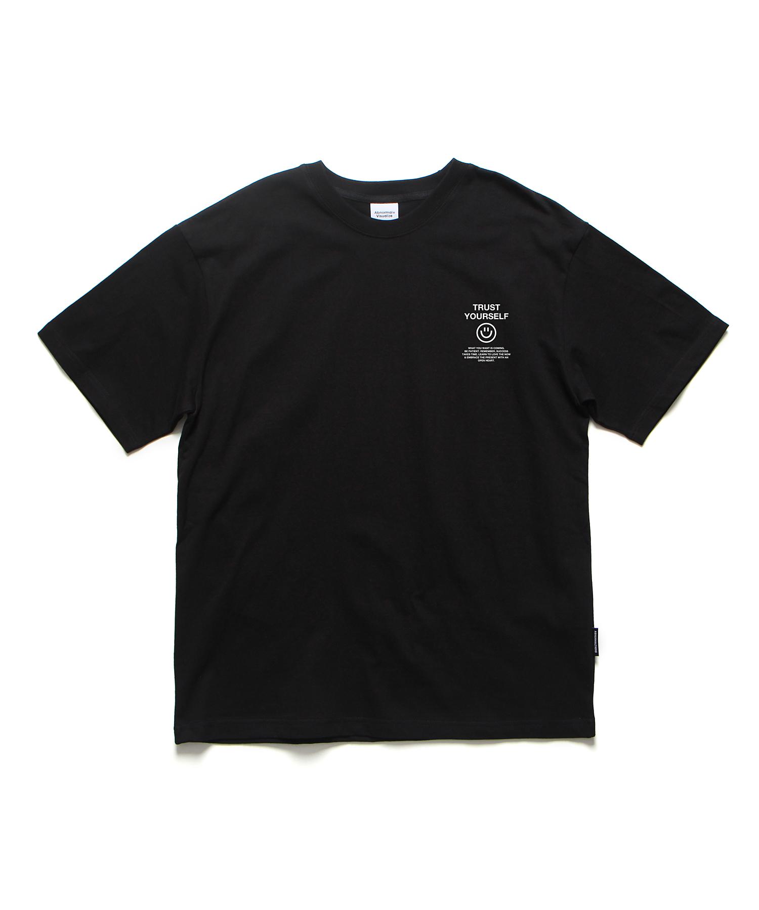 Appnol Mersing Smile Oversized T-Shirt Black (Smile Today T-Shirt Black) Xl