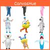 Clown Shark Flamingo Pig Koala Animal Inflatable Suit Cosplay Party Halloween