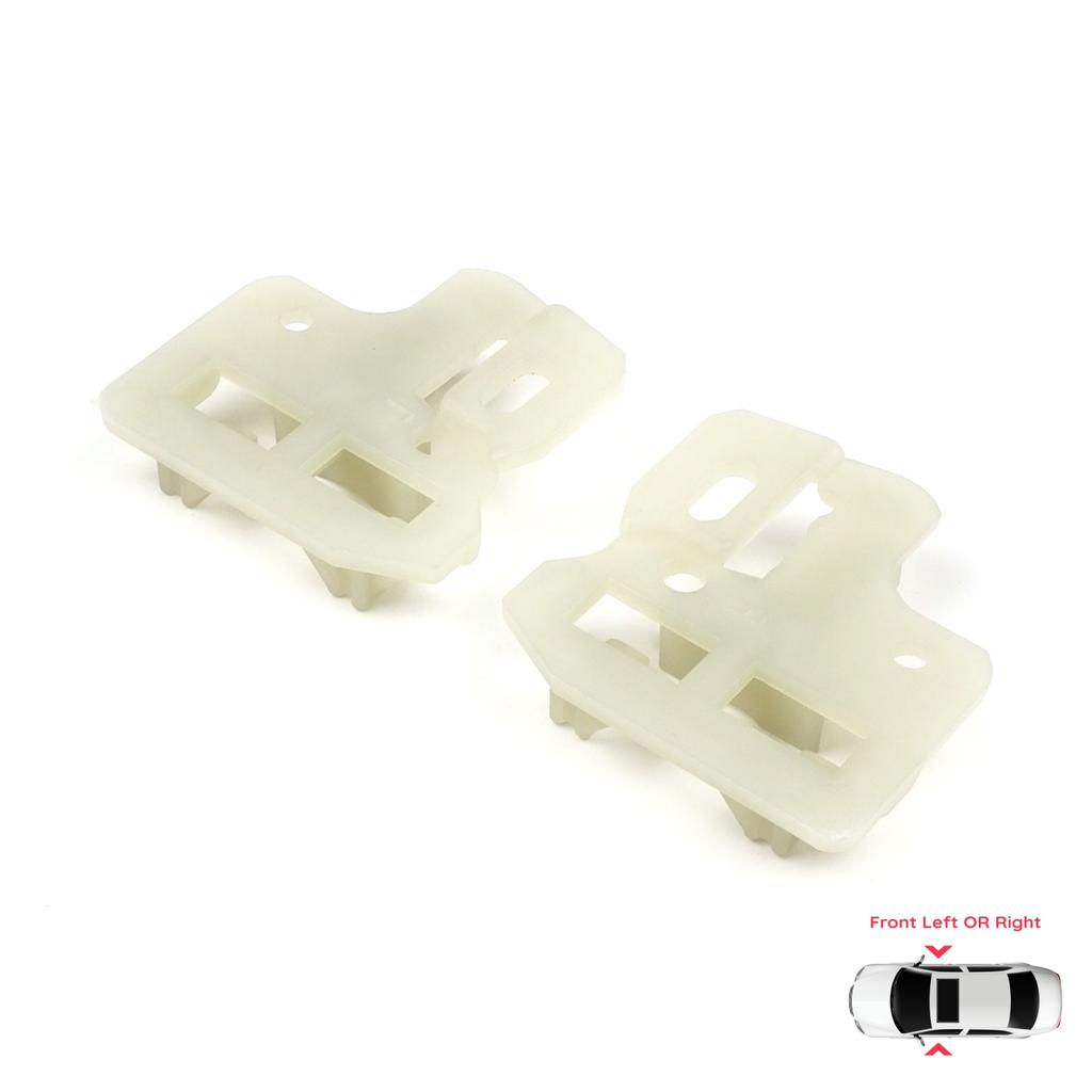 EWR211+EWR212 Power Window Regulator Repair Clips Front Left or Right Door for BMW X5 E53 2000-2006 51338254911 51338254912