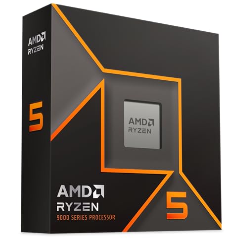 100-100001405WOF [Ryzen 5 9600X (6C/12T, 3.9GHz, TDP 65W, AM5, Radeon Graphics) BOX W/O cooler]