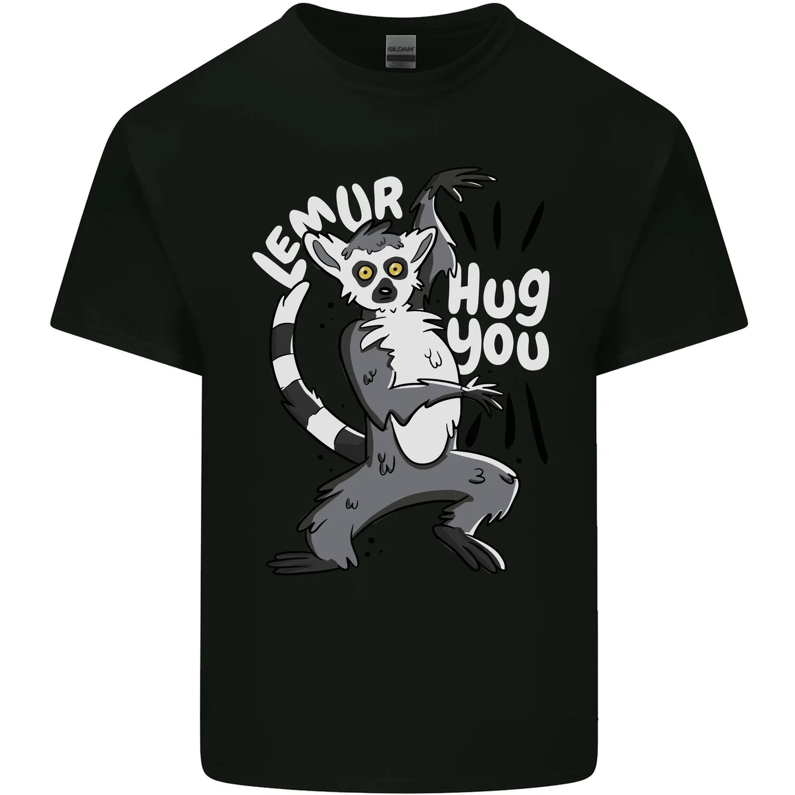 Lemur Hug You Funny Kids T-Shirt Childrens XL