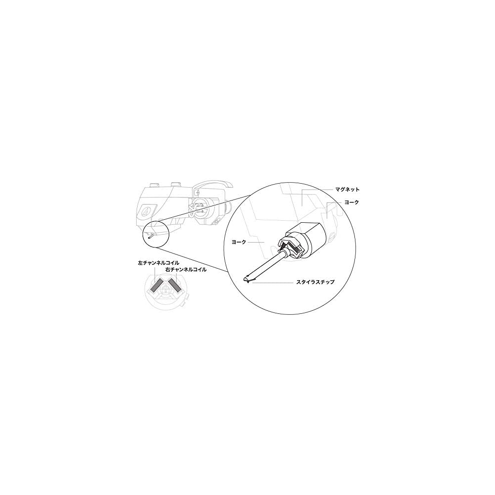 Audio-Technica AT-OC9XEN MC Stereo Cartridge, Solid Elliptical Stylus, Step-Up Model, Record Needle, Cartridge, Record Player