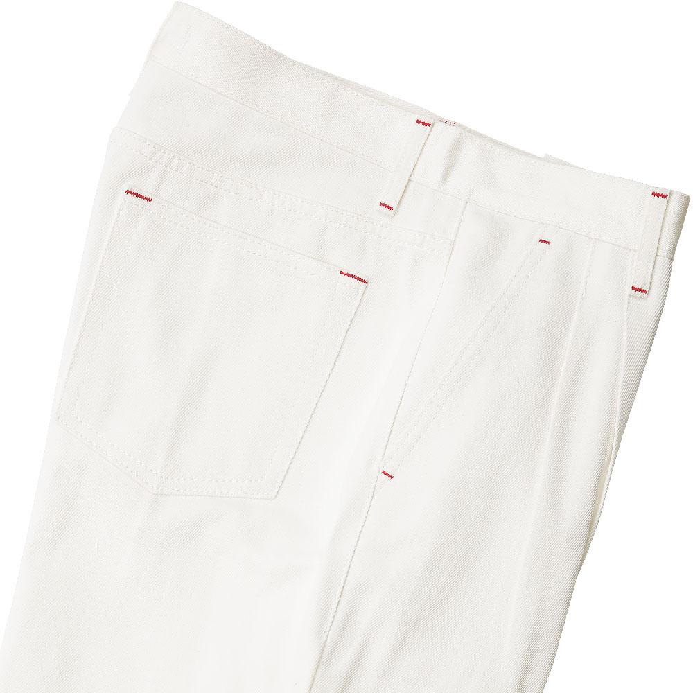 Solti 560 Wide Denim Trousers (White)
