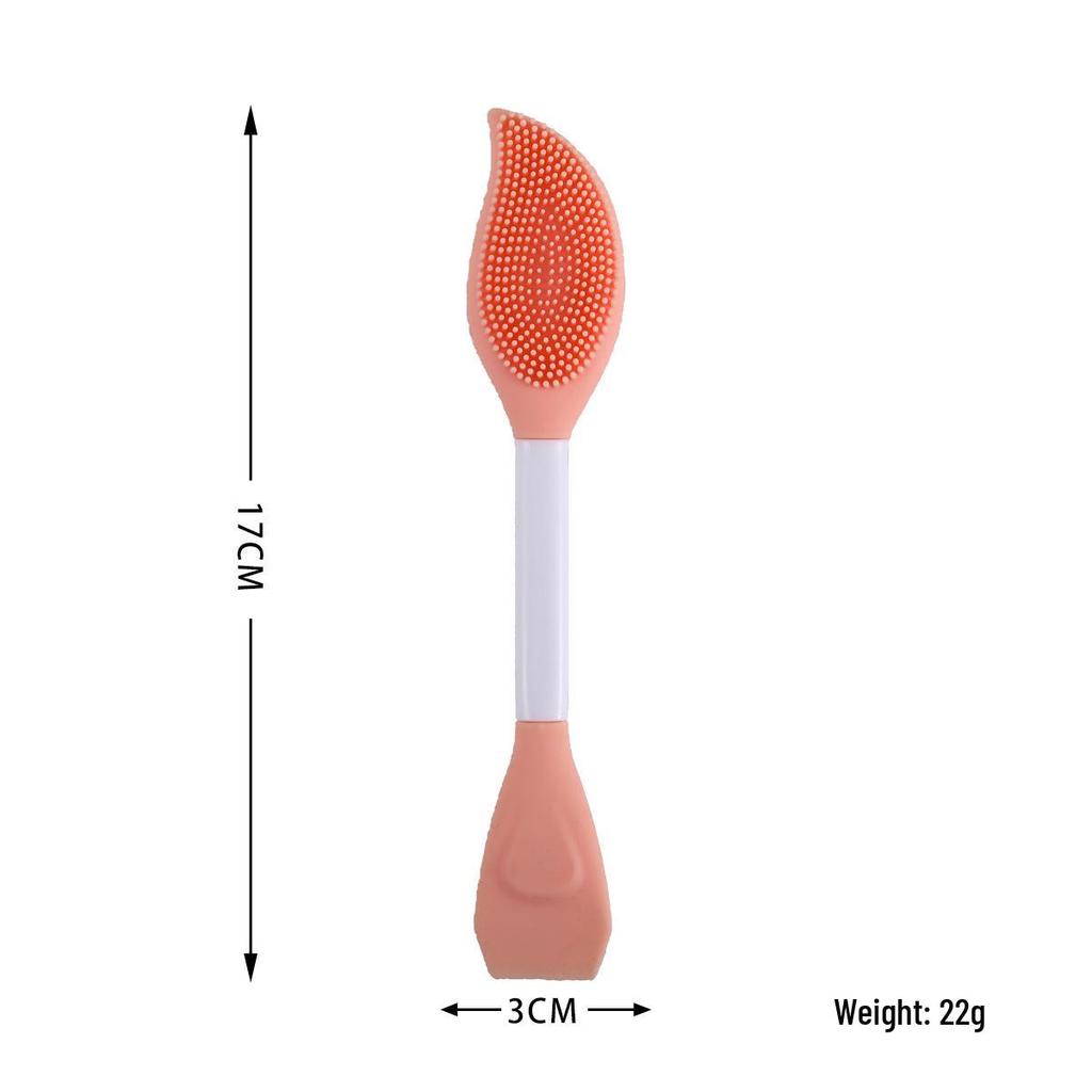 Portable Silicone Facial Cleansing & Makeup Remover Brush - Soft Blackhead Remover Tool