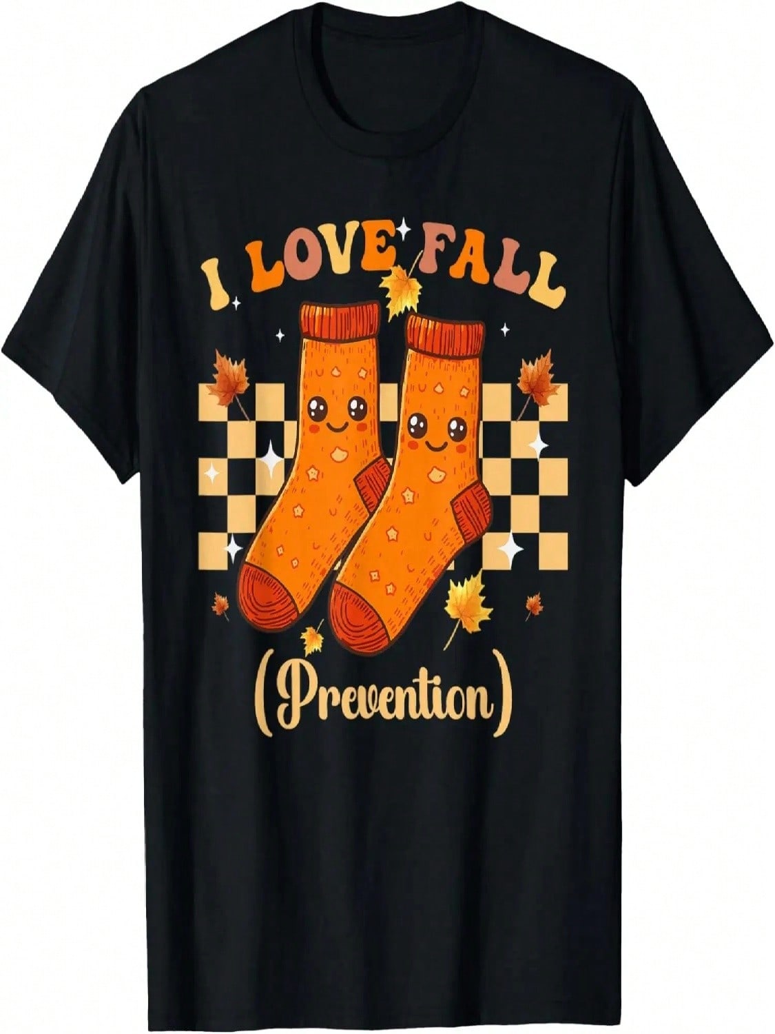 Thanksgiving I Love Fall Prevention Autumn Funny Nurses T-Shirt S разноцветный