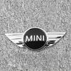 black Mini Emblem ABS Car Front Hood/Rear trunk Badge for BMW Mini cooper R56 R50 R58 R52 R53 R55 f56 f55 Decoration Stickers