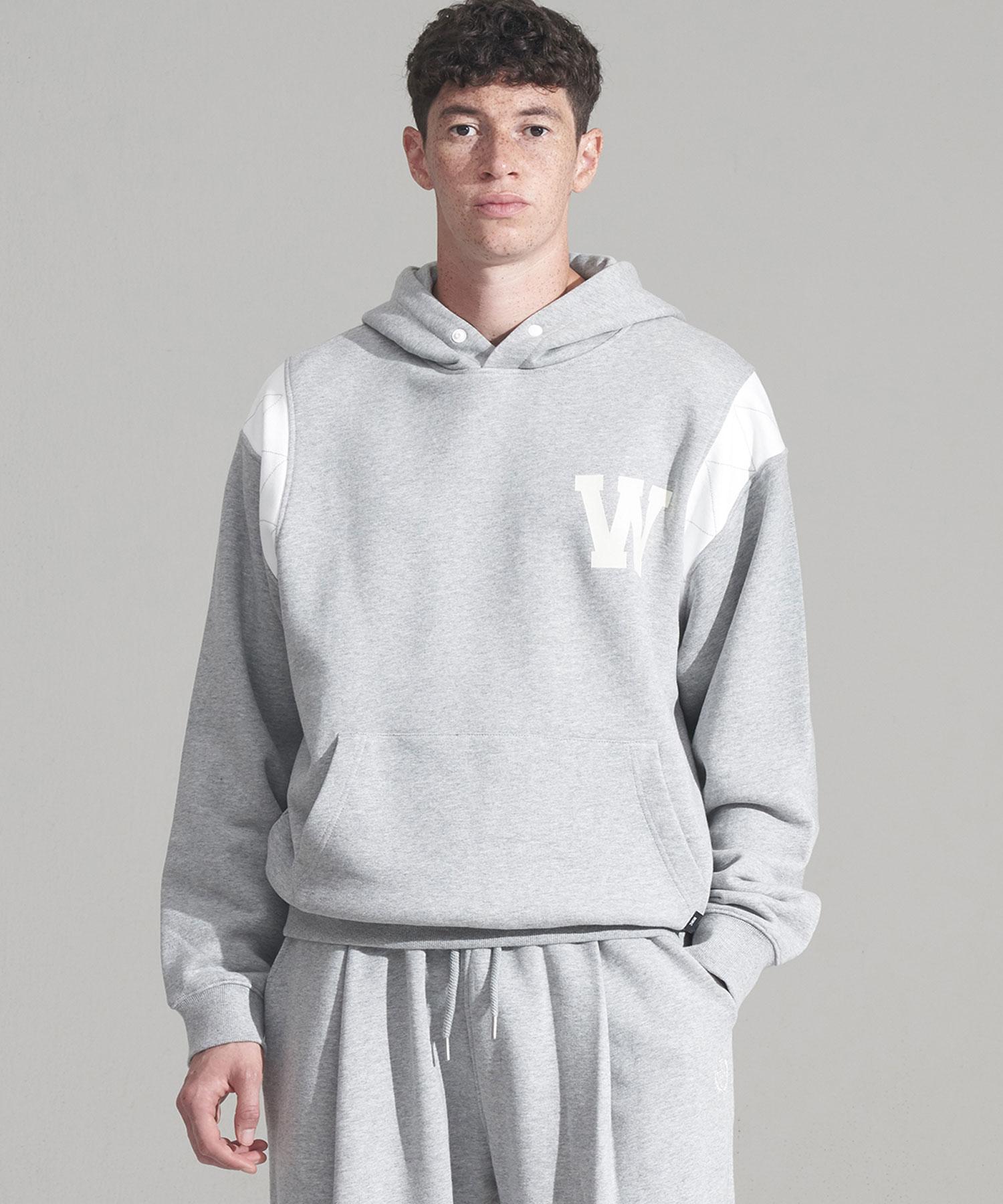 Толстовка с капюшоном Wmc W Varsity_Серый Grey(04)/095(S)