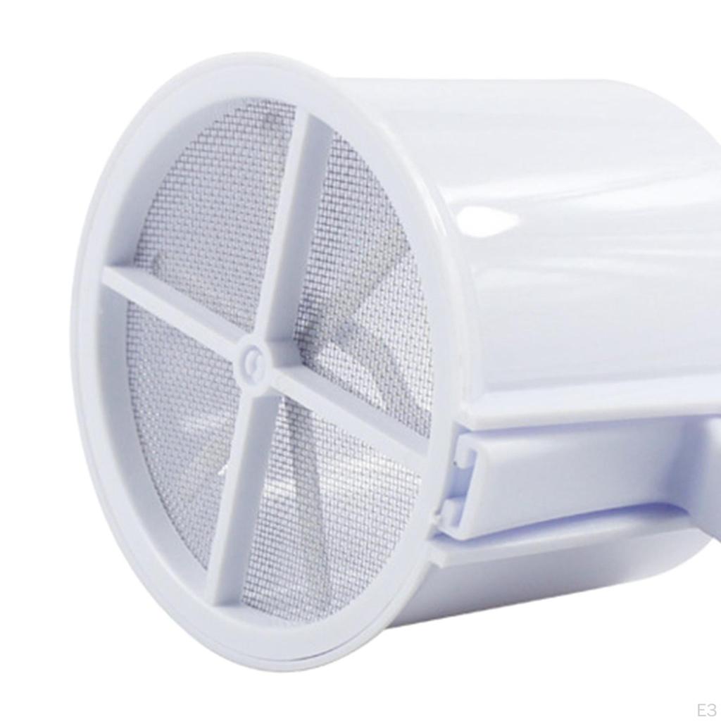 Ergonomic Handle Baking Bowl Icing Sugar Strainer Stainless Steel Mesh 350ml Cocktail Shaker for