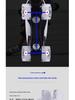 Adult Honeycomb Double Row Roller Skates with Flashing Wheels for Men and Women