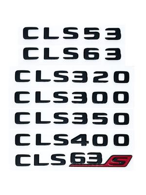Car Trunk Letters Logo Emblem Badge Decals Sticker For Mercedes Benz CLS Class 53 63 CLS260 CLS300 CLS400 CLS350 CLS320 C257