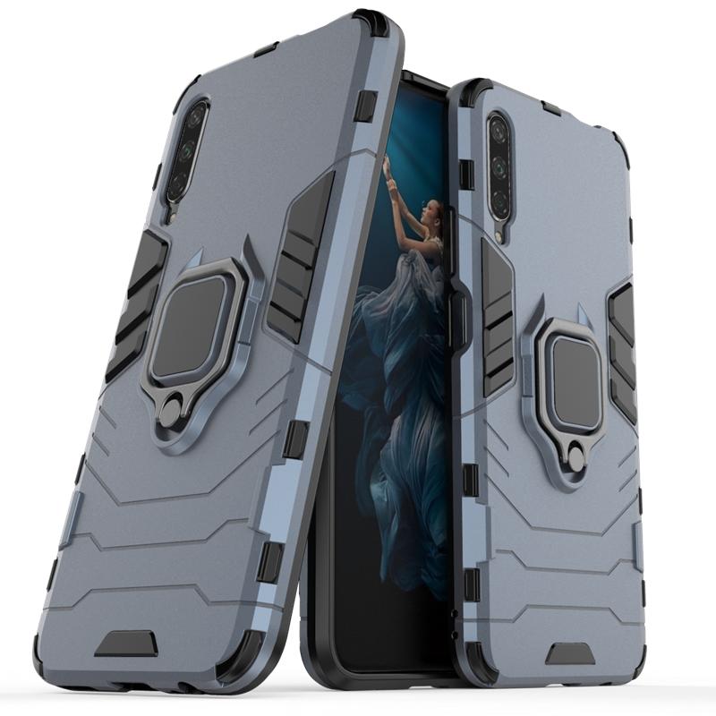 

Противоударный магнитный чехол-подставка с кольцом для Huawei P Smart Pro 2019, защитный чехол для автомобиля с кронштейном для Huawei P Smart Pro 2019 For P Smart Pro 2019 темно-синий