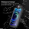 Black Motorcycle Bike Handlebar Phone Case Holder Stand Touch Screen Waterproof