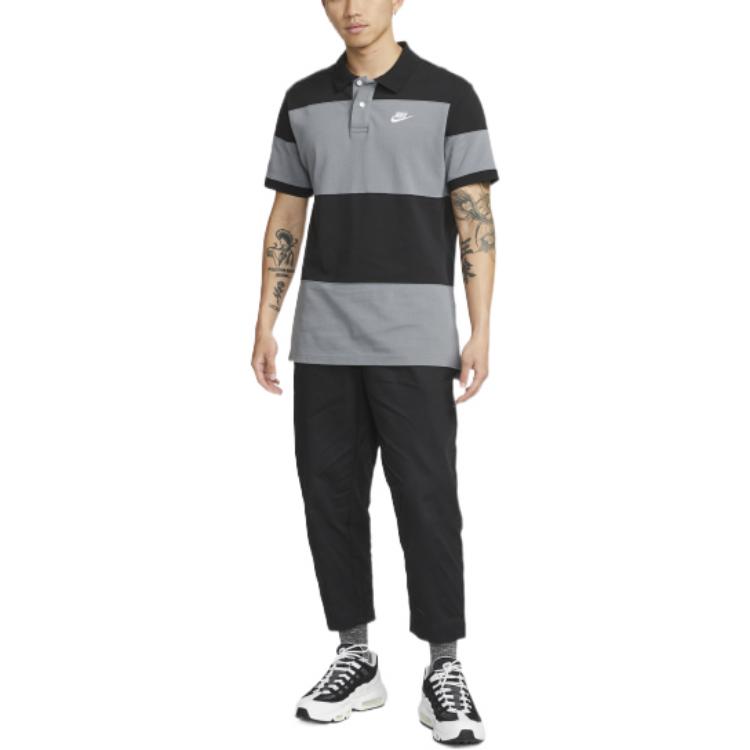 Nike Einfarbige Sporthose mit Kordelzug Herren Unterteile Schwarz DM5548-010