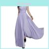 Elegant Women Long Formal Evening Prom Party Bridesmaid Chiffon Ball Gown Cocktail Dress For Special Occasions