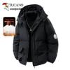 TUCANO Men's Premium Hooded Padded Winter Puffer Jacket