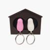 Keychain Keyring Case Set Adhesive Key Holder
