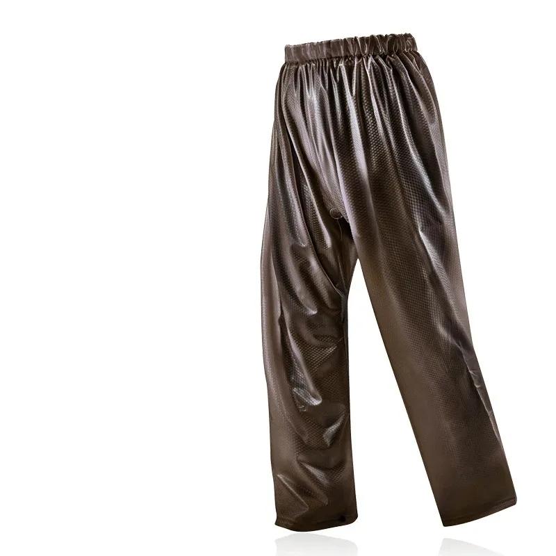 

Outdoor Waterproof Pants Rain Trousers Women Men Hiking Climbing Camping Fishing Sport Quick Dry Mountain Raincoat Anti UV M-2XL XXL кавовий