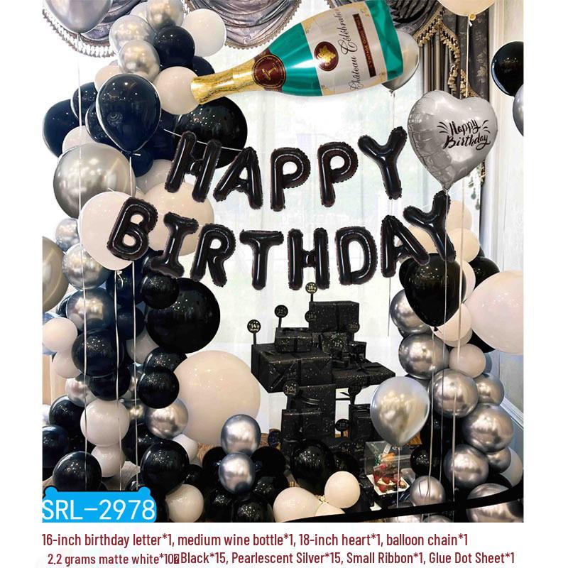 Geburtstagsdeko Ballon-Set für Kinder - Themen-Hintergrund mit Folienballons