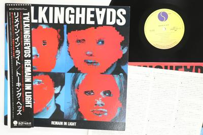 LP Record TALKING HEADS  Remain In Light RJ7691 SIRE 1980 Japan Obi Rock Used
